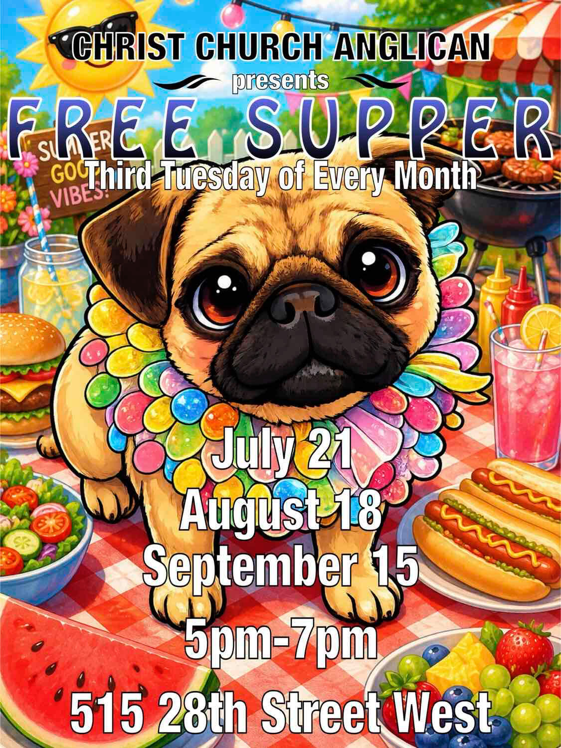 FREE SUPPER at Christ Church Anglican